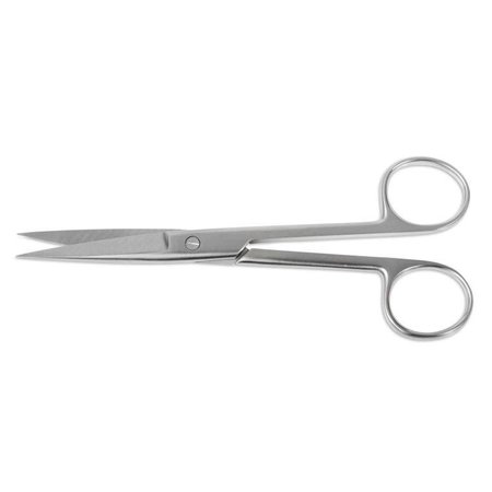 VON KLAUS Operating Scissors, 5.5in, Straight, Sharp/Sharp Tip, German Grade VK103-0414
